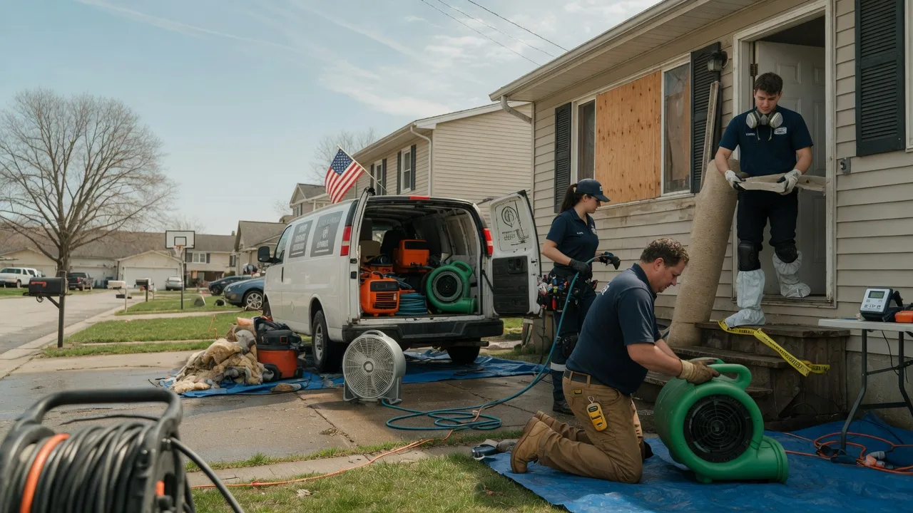 Water Damage Restoration in University Heights, IA near me